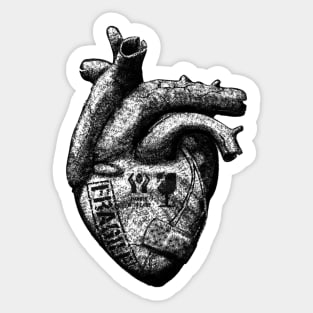 Fragile Heart Sticker